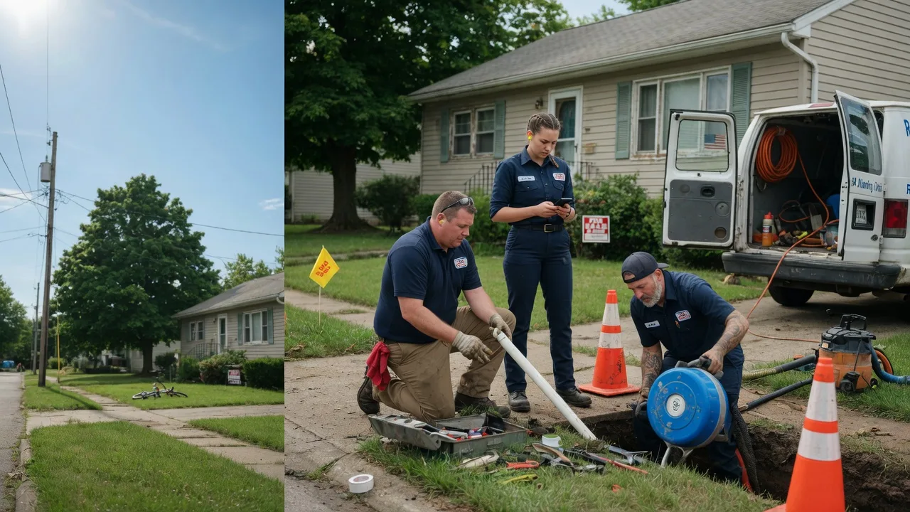 Sewer Line Repair in New Berlinville, PA near me